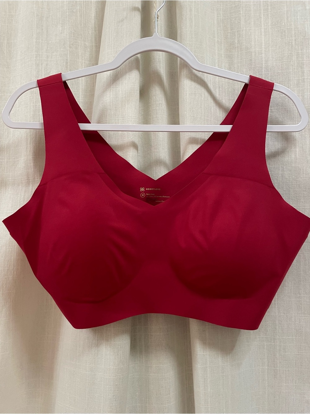 Honeylove v neck bra 1x